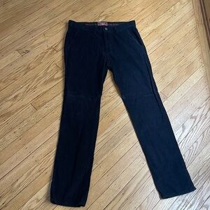 Original Penguin Black Corduroy Straight Leg Pants Size 32